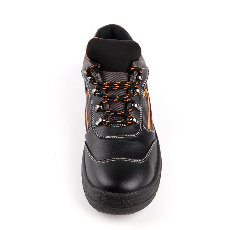 Low-Cut Smooth Cowhide Anti-Static Work Boots