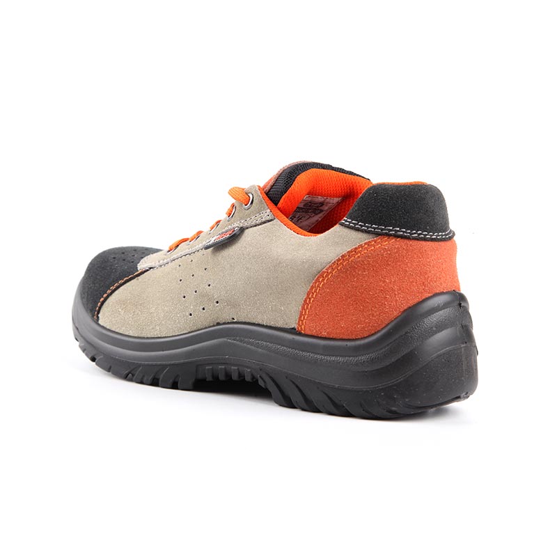 Mid-Cut Cowhide Suede Esd Safety Shoes