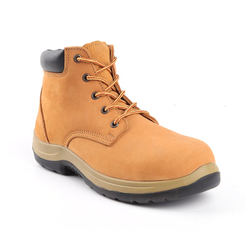 Mid-Cut Full-Grain Cowhide Waterproof Construction Boots