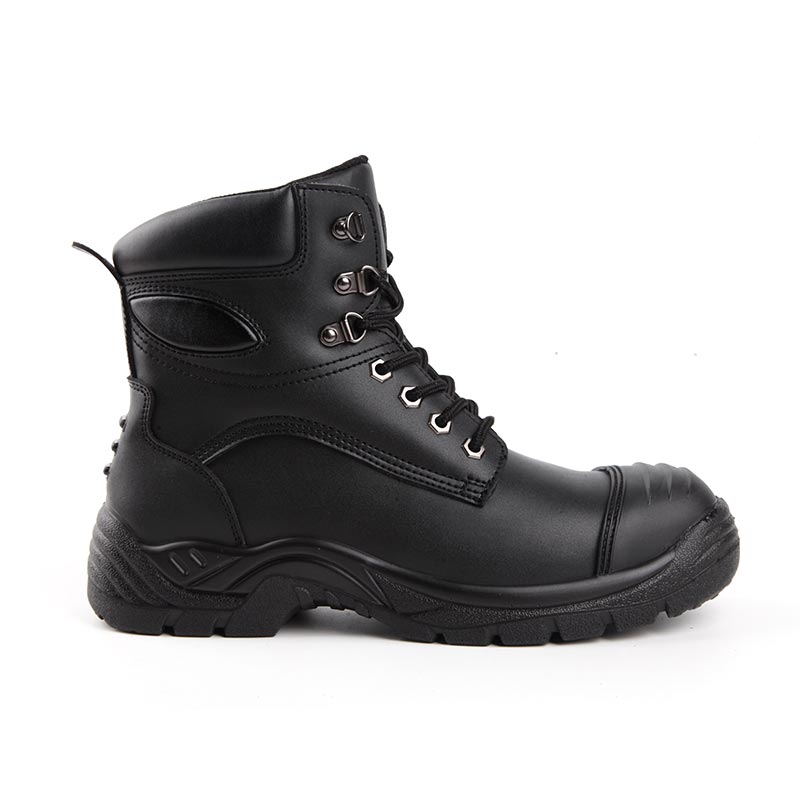 Mid-Cut Full-Grain Cowhide Waterproof Work Boots