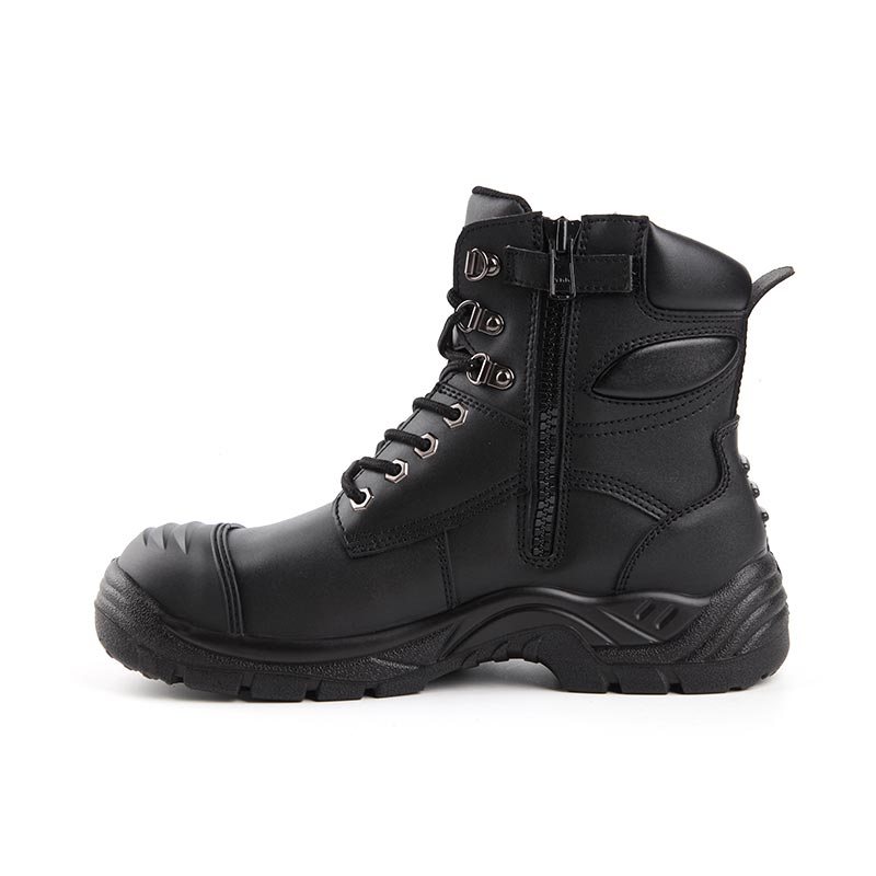 Mid-Cut Full-Grain Cowhide Waterproof Work Boots