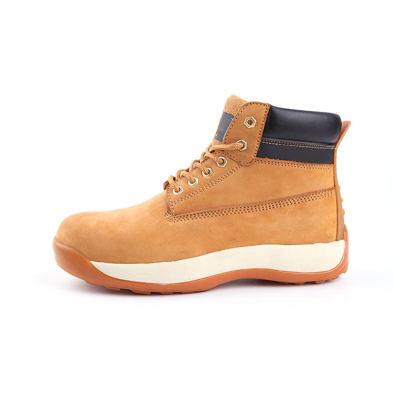 Mid-Cut Puncture-Resistant Construction Safety Shoes