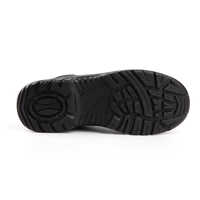 Mid-Cut Steel Toe Anti-Slip Construction Safety Shoes