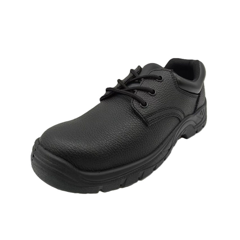 Embossed Cowhide SRC Anti-Slip Safety Shoes