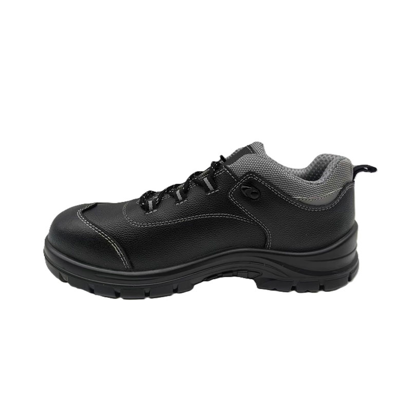 Embossed Cowhide Steel Plate Safety Shoes
