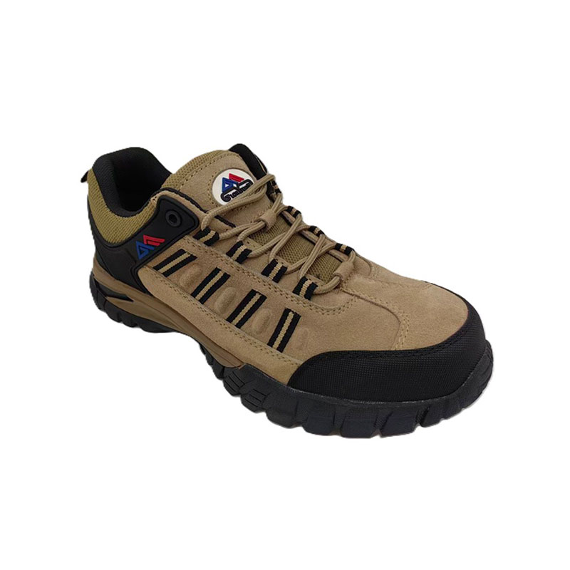 Safety Shoes With Cowhide Suede And Kevlar Midsole