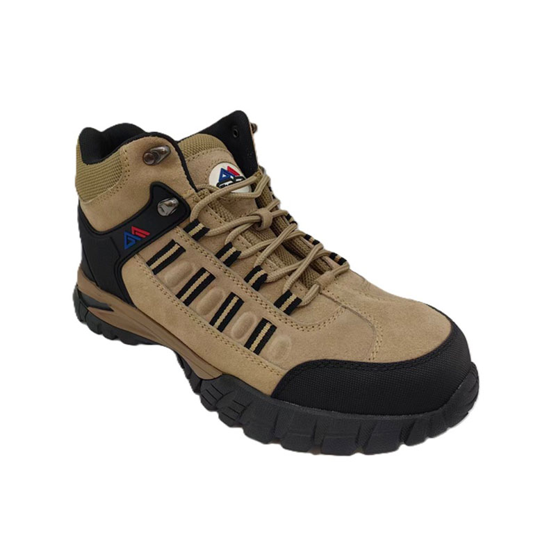 Safety Shoes With Cowhide Suede Composite Midsole
