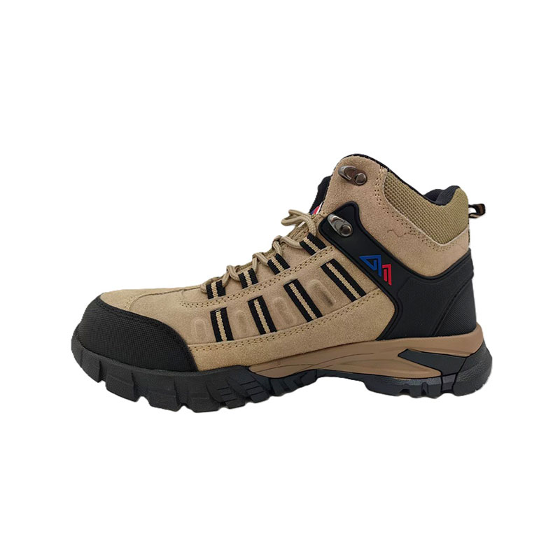 Safety Shoes With Cowhide Suede Composite Midsole