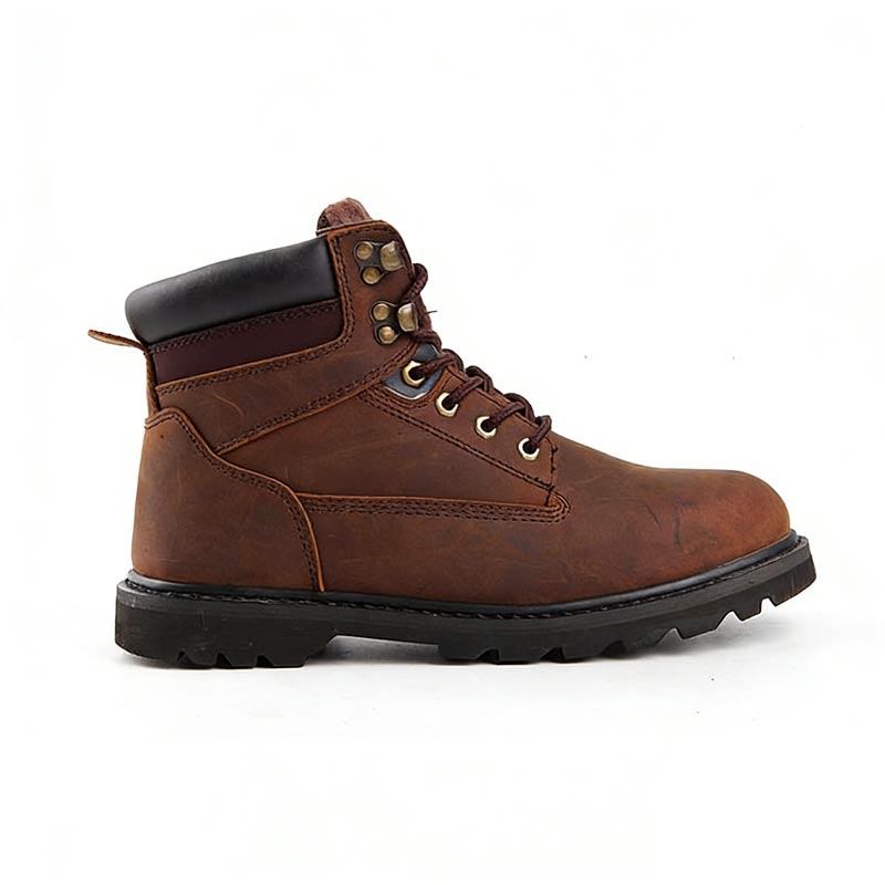 Mid-Cut Steel-Toed Construction Work Boots