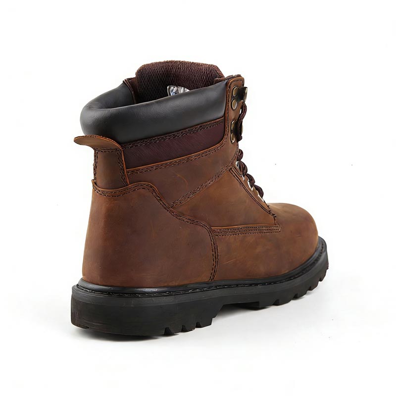 Mid-Cut Steel-Toed Construction Work Boots