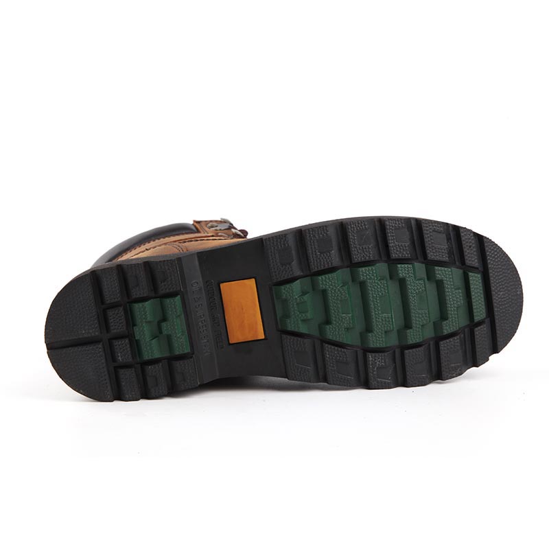 Mid-Cut Steel-Toed Construction Work Boots