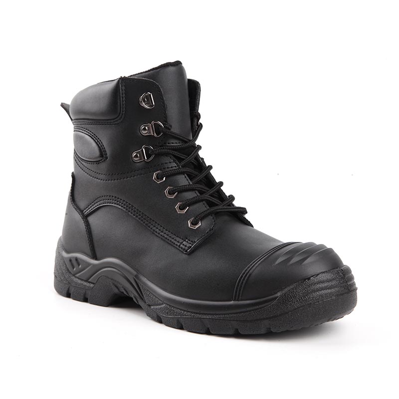 Mid-Cut Full-Grain Cowhide Waterproof Work Boots