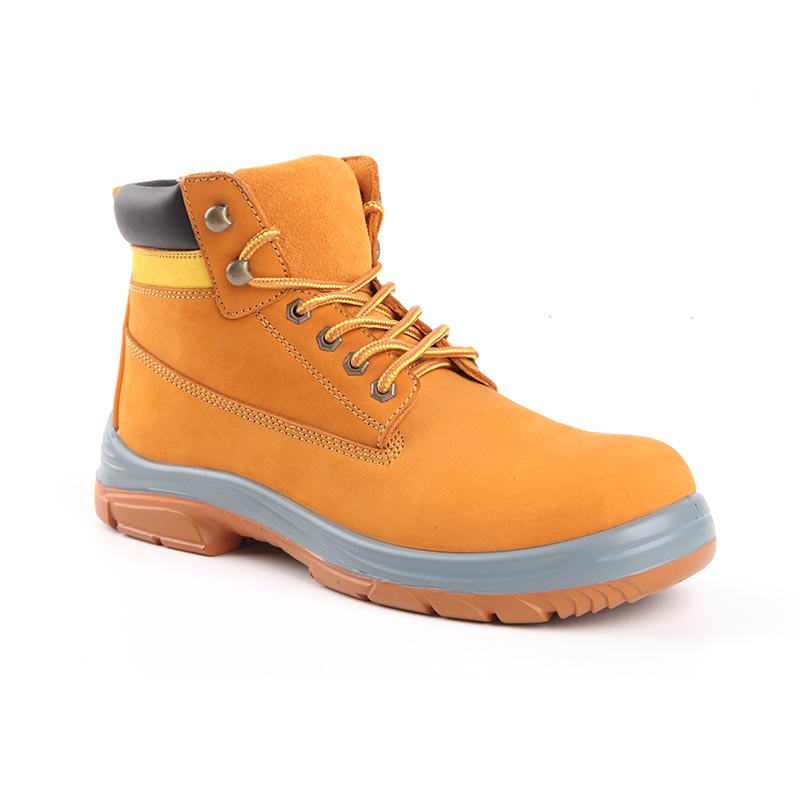 Mid-Cut Waterproof Construction Safety Shoes